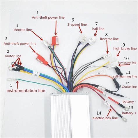 Circuit Diagram Of Electric Bike Controller