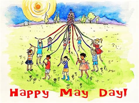 Growing up I have many happy memories of May Day celebrations in school ...