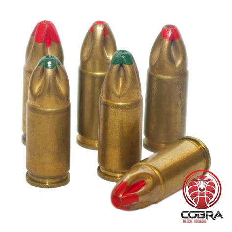 Fn 9mm 9x19mm Crimped Blank Ammunition Cartridge Cobra Tactical | Free ...