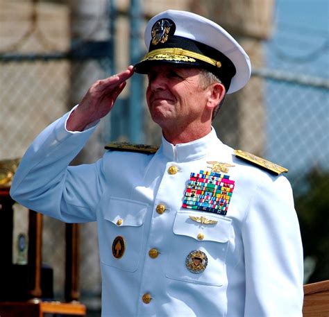 navy seal and adm eric t olson salutes the flag | Navy seals, Navy ...