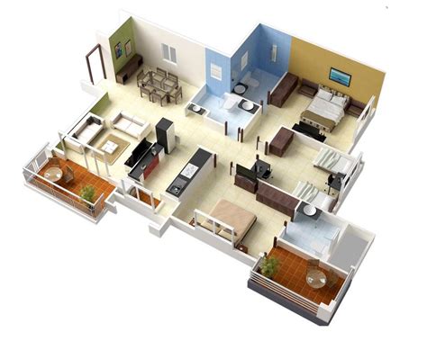 3 Bedroom House Plans Ideas | Psoriasisguru.com