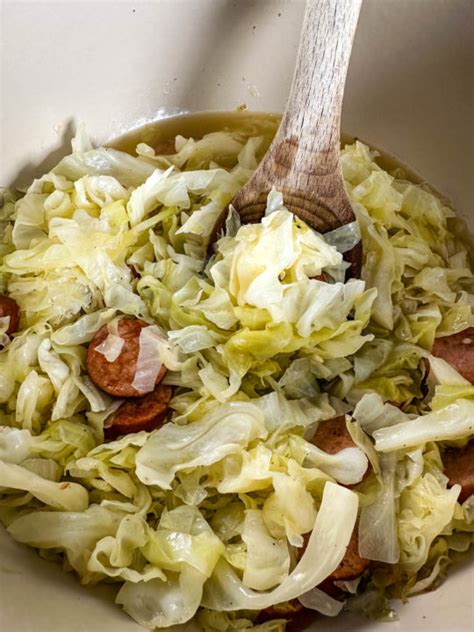 Cabbage and Sausage Recipe - blackpeoplesrecipes.com