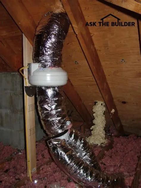 Bathroom Fan Leaks Cold Air and Drips - I Can Stop It - AsktheBuilder.com