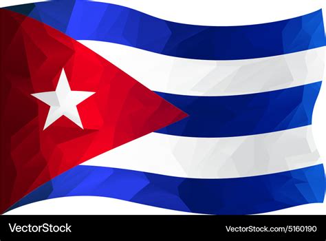 Flag cuba Royalty Free Vector Image - VectorStock