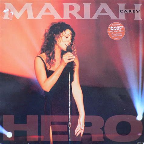 Mariah Carey - Hero (1993, Vinyl) | Discogs