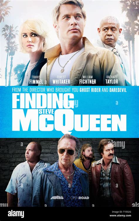 FINDING STEVE MCQUEEN, poster, top from left: Rachael Taylor, Travis ...