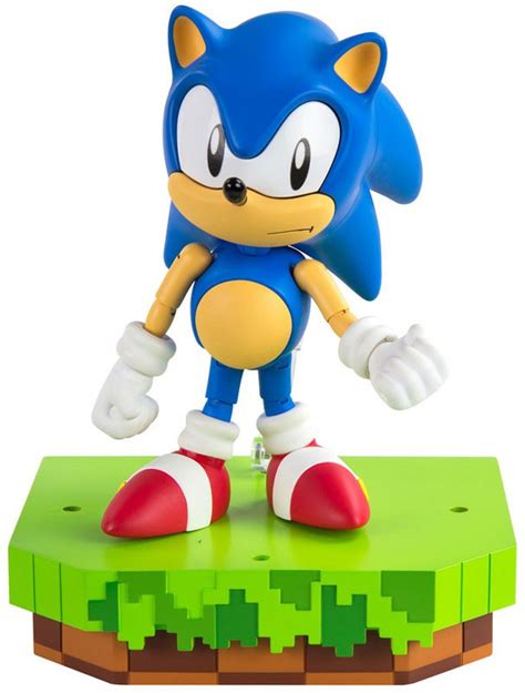 Sonic The Hedgehog Classic Sonic Collector 5.5 Figure TOMY - ToyWiz