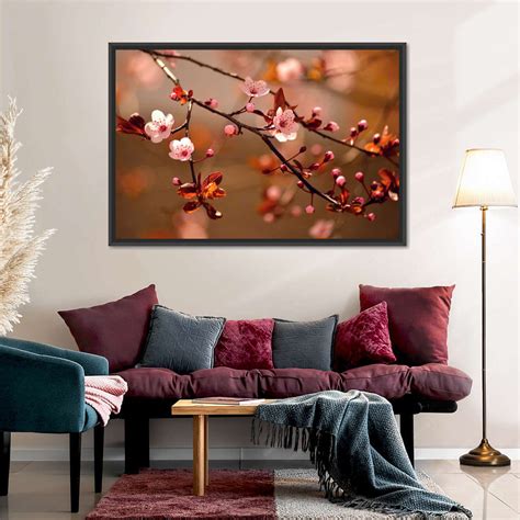 Flowering Japanese Cherry Blossoms Wall Art | Photography