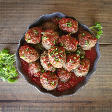 Fully Cooked Angus Beef Meatballs | Nature's Rancher