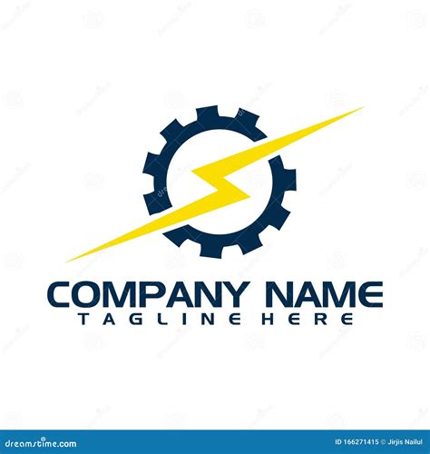 Electricity Logo, Electric Logo and Icon Vector Design Template Stock ...