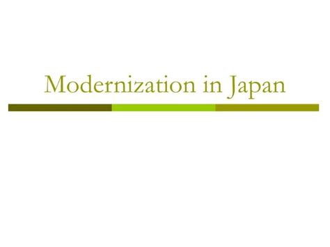 PPT - Modernization in Japan PowerPoint Presentation, free download ...