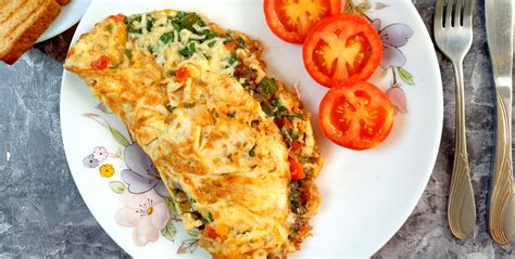 Masala Cheese Omelette Recipe - Mads' Cookhouse