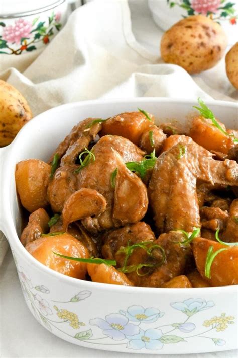 Chinese-Style Tender Braised Chicken with Potatoes {New & Improved ...