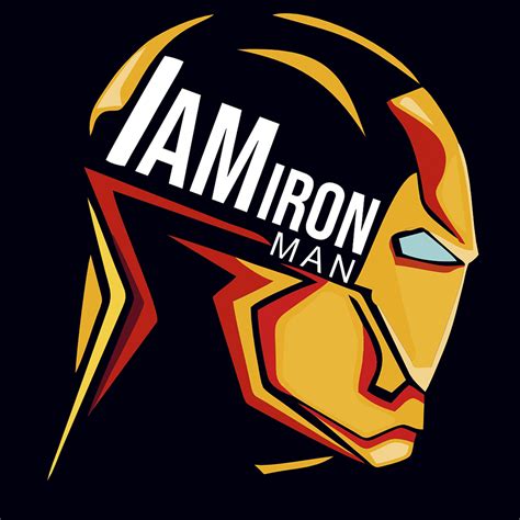 Download I Am Iron Man Vector Graphics Design | Cre8iveSkill