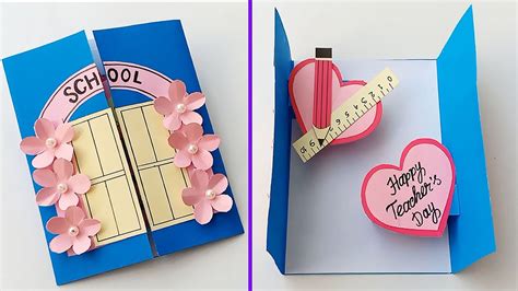 Hand Made Birthday Cards For Teachers - Printable Cards