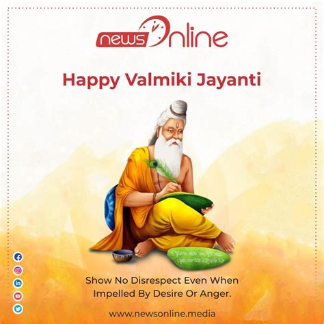 Happy Valmiki Jayanti 2022 Wishes, Quotes, Images, Status, Posters