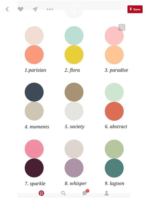 Colour schemes with only 2 colours in palette | Color palette design ...