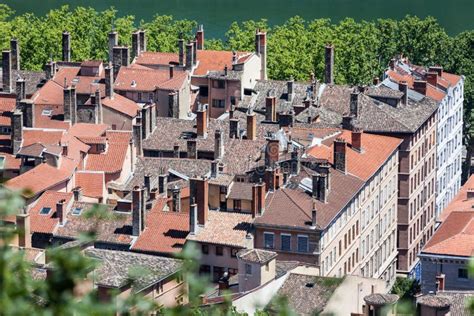 Historical Buildings Lyon France Stock Photo - Image of france, europe ...