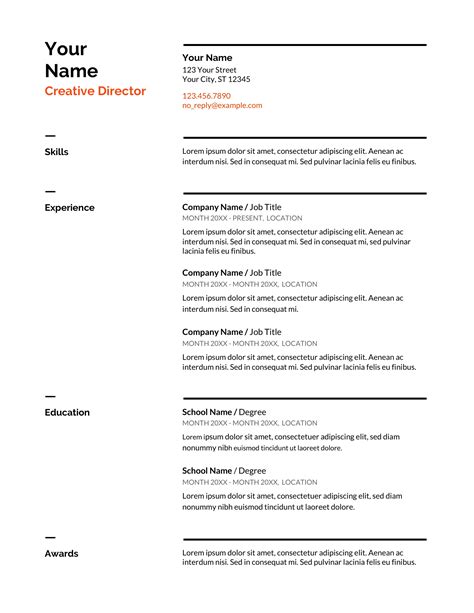 20+ Google Docs Resume Templates for 2024 [Download Now]