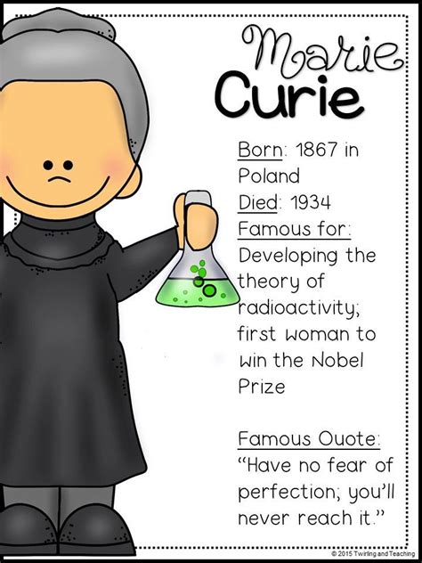 Marie Curie Mini Unit | Marie curie, Marie curie for kids, Women in history