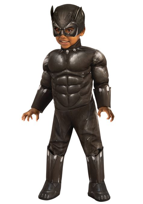 Toddler Boy's Black Panther Costume - Walmart.com - Walmart.com