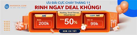 Ưu đãi cực cháy tháng 11 - Rinh ngay deal khủng