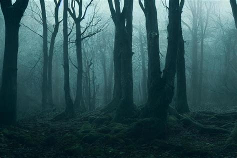 Scary Woods Wallpaper