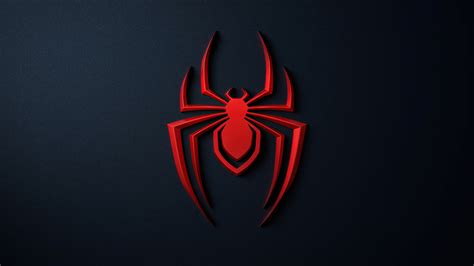 3840x2160 Spider Man Miles Morales Logo 4k 4K ,HD 4k Wallpapers,Images ...