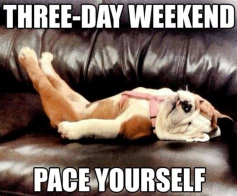 15 Three-Day Weekend Memes to Start Your Free Time in Style