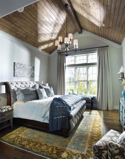 33 Stunning master bedroom retreats with vaulted ceilings