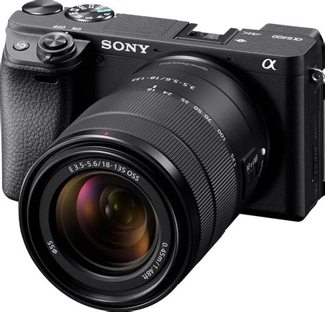 Sony Alpha a6400 Mirrorless 4K Video Camera with E 18-135mm f/3.5-5.6 ...