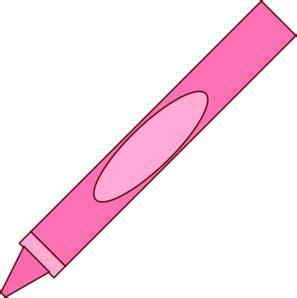 Pink Crayon Clip Art at Clker.com - vector clip art online, royalty ...