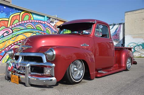 1955, Chevrolet, 3100, Pickup, Truck, Lowrider, Tuning, Custom, Hot ...