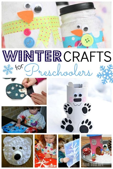 winter-crafts-for-preschoolers - Red Ted Art's Blog