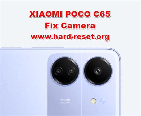 How To FIX Camera on XIAOMI POCO C65 Problem? - Hard Reset & Factory ...