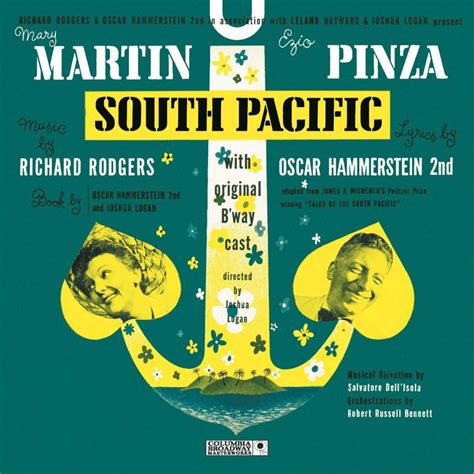 South Pacific - 1949 Original Broadway Production Record - Rodgers ...