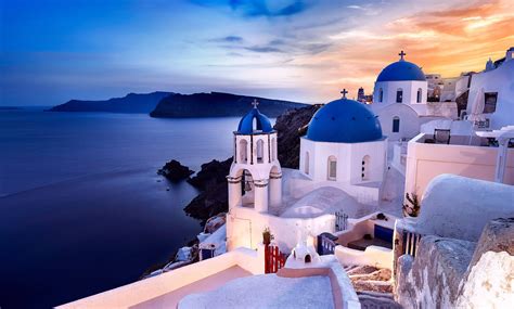 Santorini Greece Wallpaper - WallpaperSafari