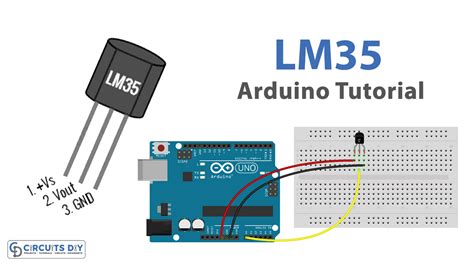 LM35 Temperature Sensor - Arduino Tutorial