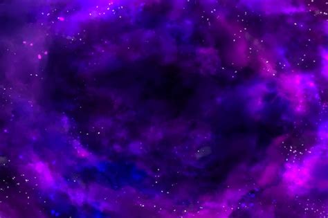 Purple Galaxy Background Hd