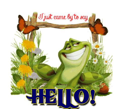 I Just Came By To Say Hello! Free Hi eCards, Greeting Cards | 123 Greetings