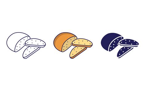 Bread vector icon 23217925 Vector Art at Vecteezy