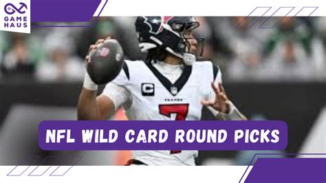 NFL Wild Card Round Picks