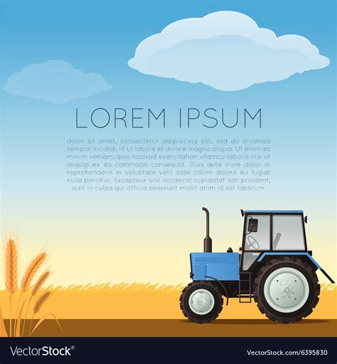 Agriculture banner Royalty Free Vector Image - VectorStock