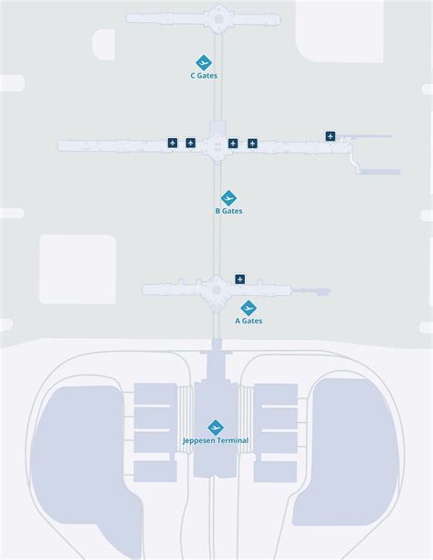 Denver International Airport Terminal Map