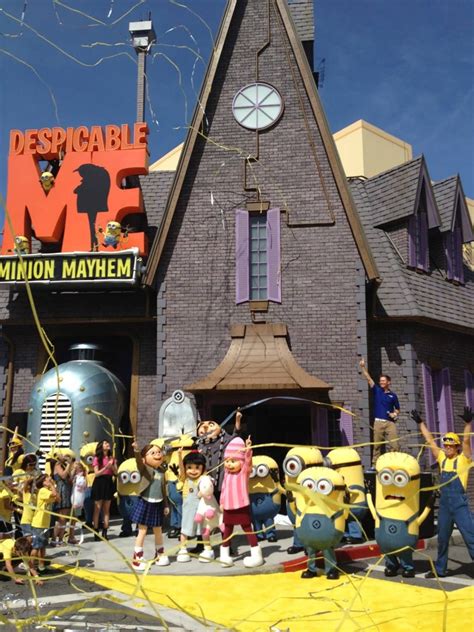 Despicable Me Minion Mayhem Ride at Universal Orlando!!!! | Orlando ...