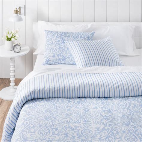 Blue Comforter Sets Walmart : Chezmoi Collection Rosie 7-Piece Blue ...