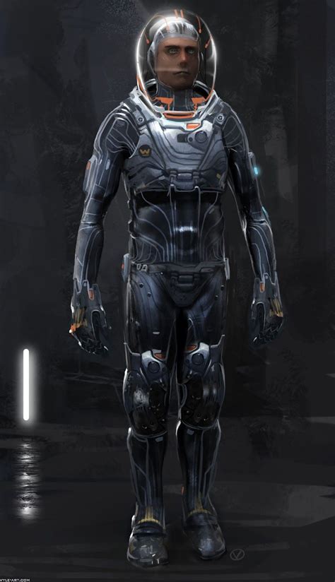 Prometheus Concept Art by David Levy Art Costume, Costumes, Cyberpunk ...