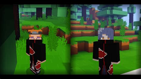 Naruto’s Akatsuki Skin Pack | Minecraft Skin Packs