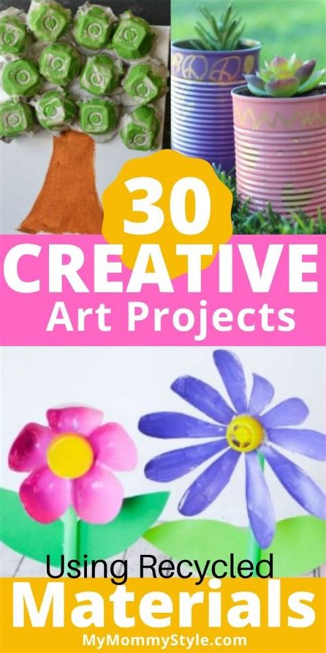 30 Creative Recycled Art Projects {for Kids} - My Mommy Style