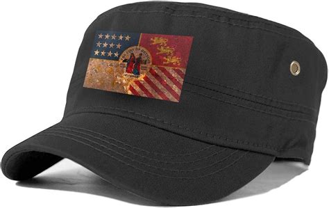 Amazon.com: ONGYIshjyqhat Flag of Detroit Army Cap Military Style Hat ...